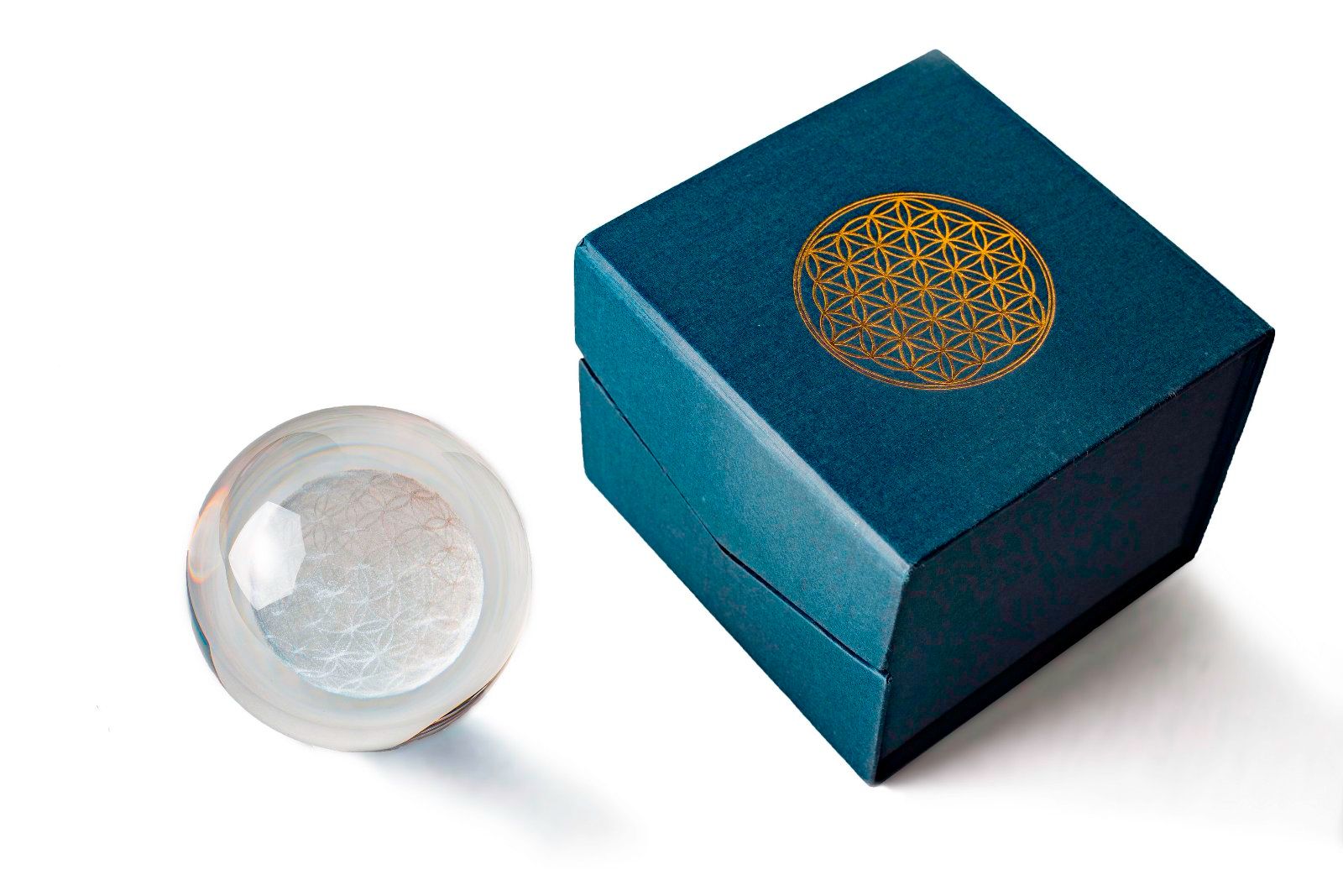 Flower of Life Sphere Crystal