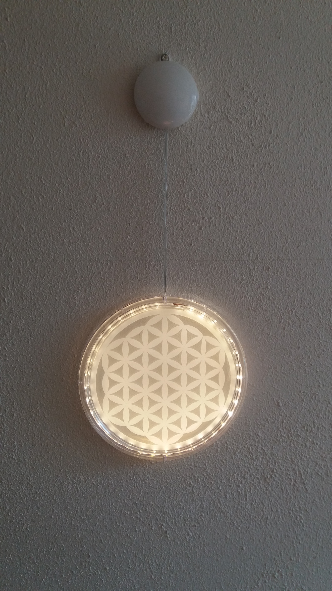 LED Licht Blume des Lebens