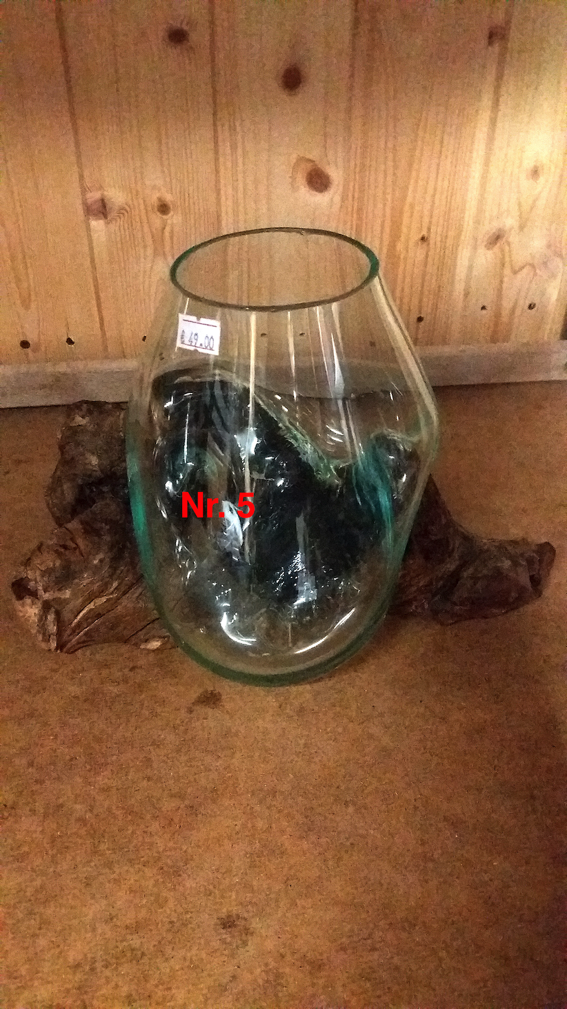 Vase auf Wurzel S Nr.5