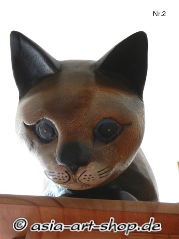 wooden cat