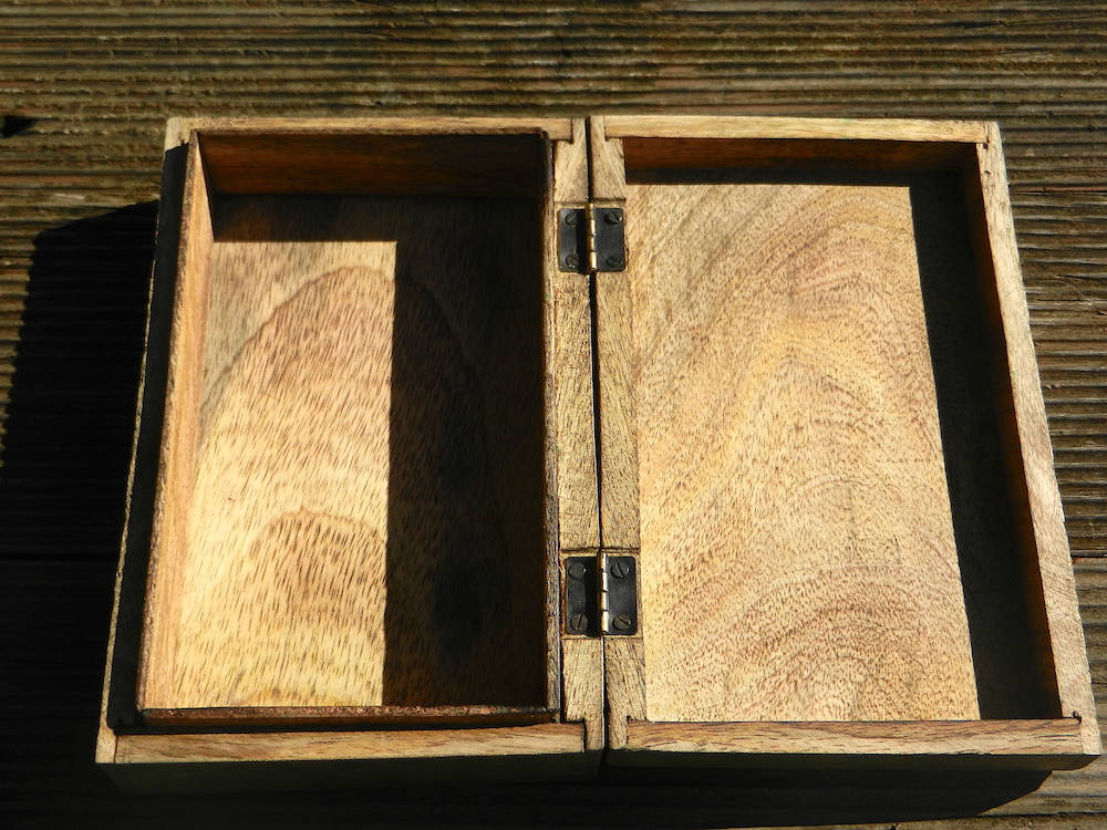 Keltischer Baum des Lebens Holzbox, Shabby-look