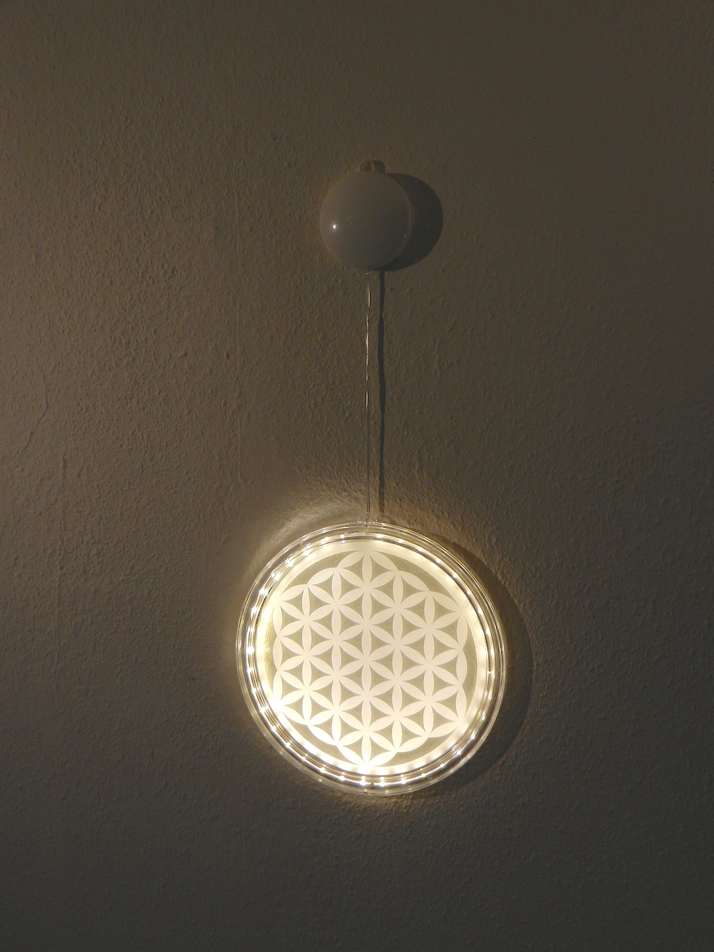 LED Licht Blume des Lebens