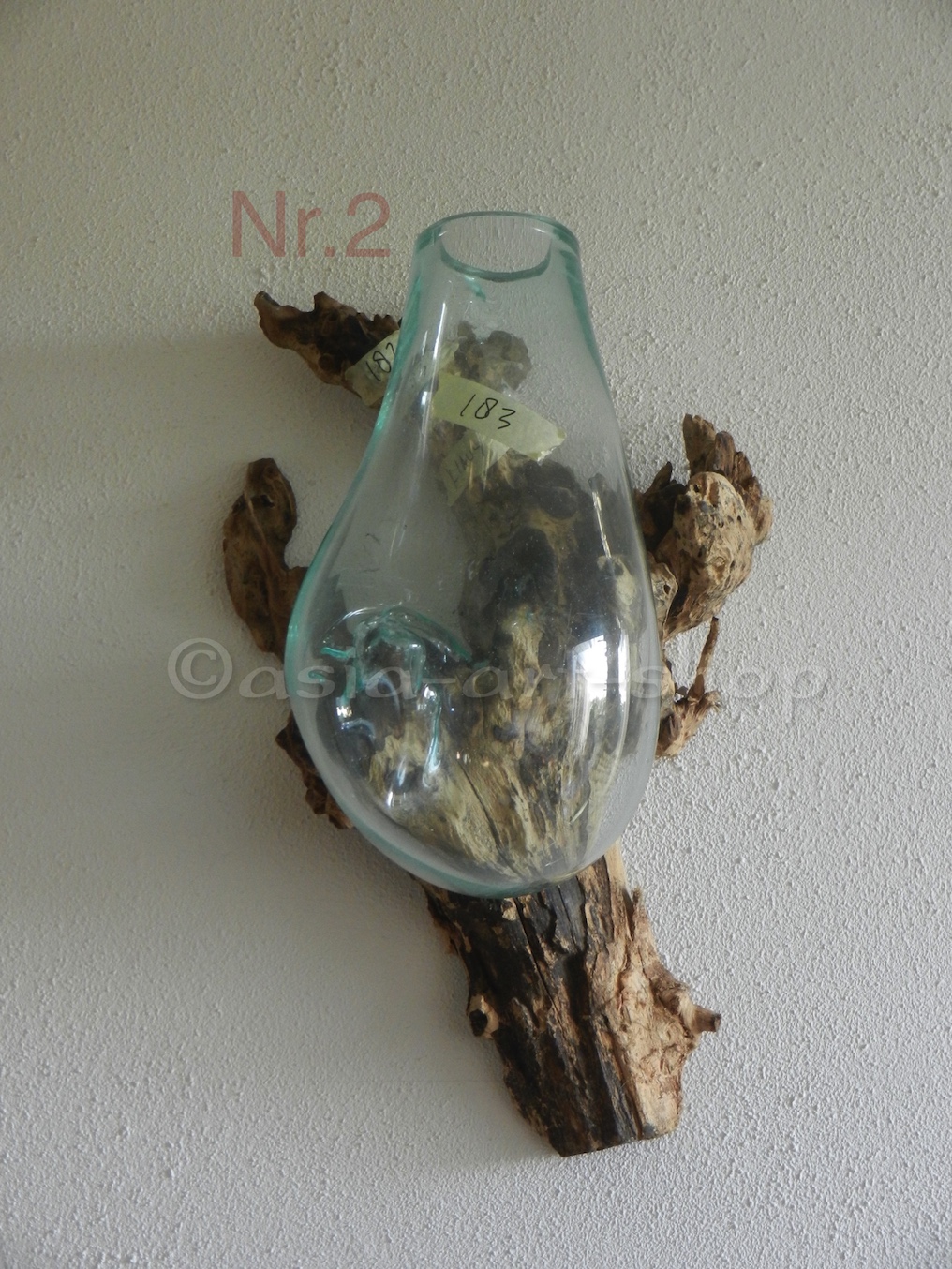 tempvase_auf_wurzel-wand_2 Vase auf Wurzel Wand Nr.2
