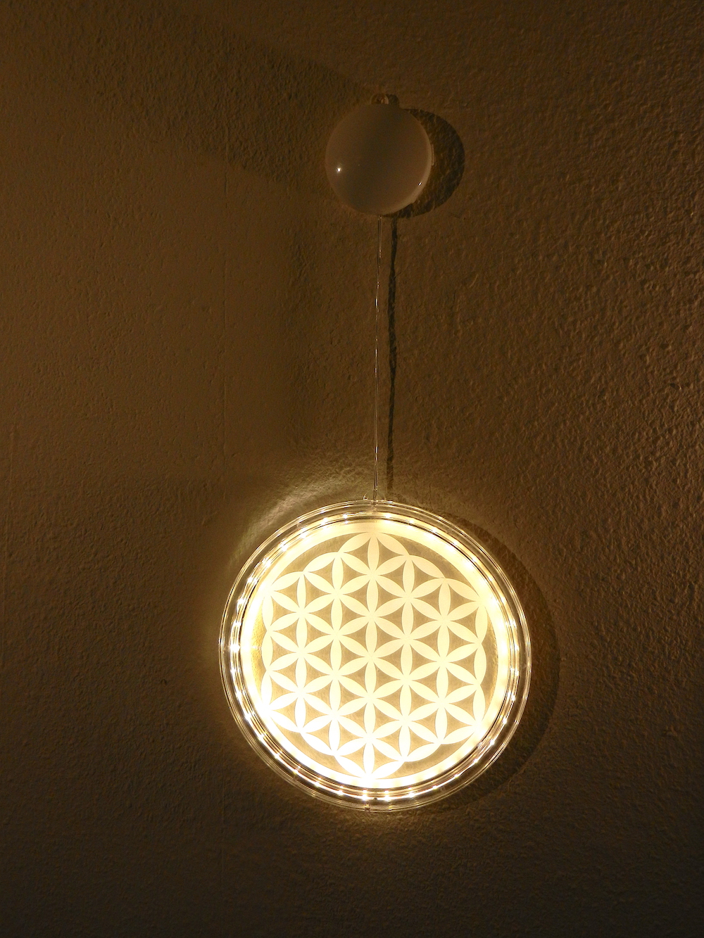 LED Licht Blume des Lebens