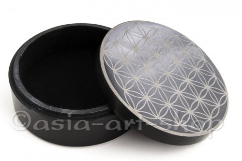 tempsteindoseblumedeslebens Stone Box Flower of Life